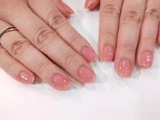 ネイル はばすみれ🎀ﾈｲﾙ 光ﾌｪｲｼｬﾙ ﾍｱのネイルデザイン