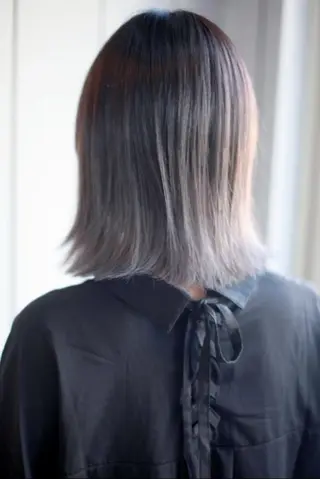 ミディアム カラー 大西 カズマのヘアスタイル