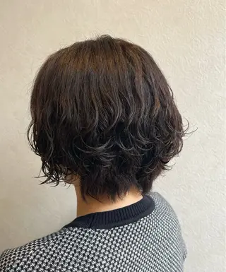 ショート カラー newi大分/ 磯部栞里／艶感カラーのヘアスタイル