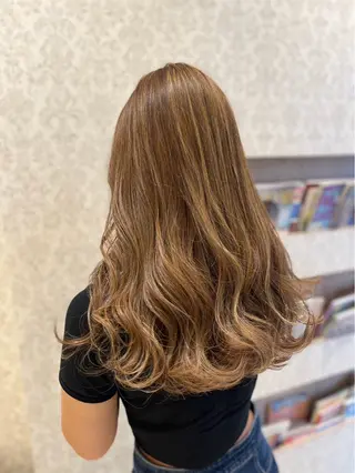ロング カラー 本厚木パーマ&ブリー チMEN'Sショートのヘアスタイル