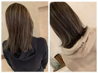 ミディアム Lit.豊橋 夏目のヘアスタイル