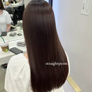 ロング パーマ 前髪/似合わせカット COA こも.のヘアスタイル