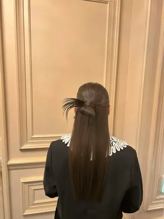 ヘアアレンジ 透明感カラー♡ Mahoのヘアスタイル