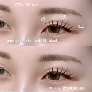 マツエク・マツパ ponopipi 小倉店のマツエク・マツパデザイン