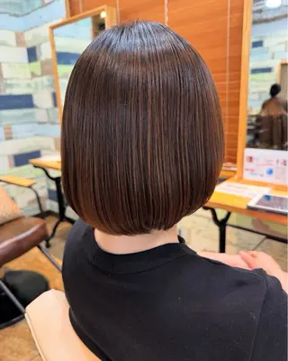 カラー ミディアム ✂️林　菜々美のヘアスタイル