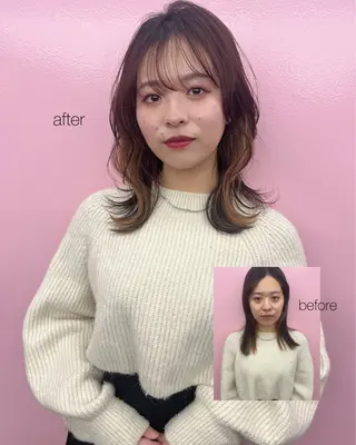 haruka /透明感カラーのヘアスタイル