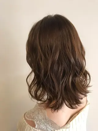 ミディアム カラー デザインカラー🌈 高木リョウのヘアスタイル