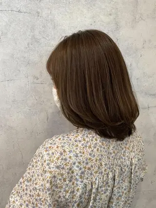 ミディアム yuite 新河岸のヘアスタイル