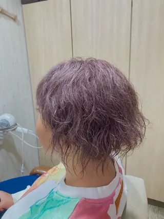 ショート カラー 💥桜木町メンズ専門 💥ルキのヘアスタイル