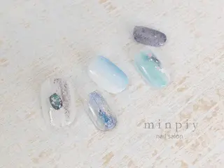 ネイル 𖡼 yumenoのネイルデザイン