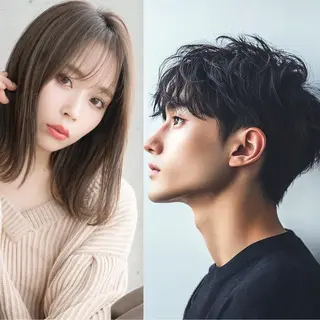 ショート メンズ 柏/春日竜次 /髪質改善縮毛矯正のヘアスタイル