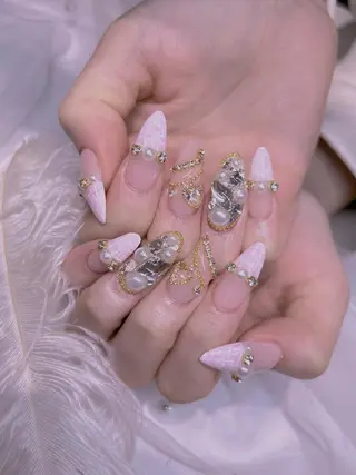 ネイル 長さだし専門店 M2　rikaのネイルデザイン