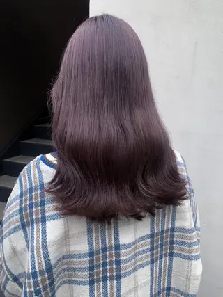 セミロング カラー ヘアアレンジ yuka .のヘアスタイル