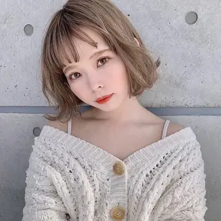 ショート カラー 🫧うる艶トレンド 🫧透明感カラーのヘアスタイル