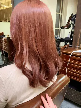 セミロング メンズ/パーマ /レディース髪質改善のヘアスタイル