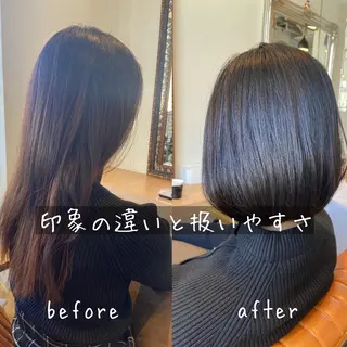 ショート カラー ヘアアレンジ ✨髪質改善/透明感✨ 西野　陽のヘアスタイル