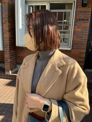 ショート カラー eri kinjoのヘアスタイル