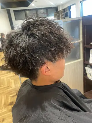 パーマ 中村 誠也のヘアスタイル