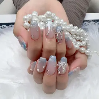 ネイル 🍄Rina🍄 韓国風ネイルのネイルデザイン