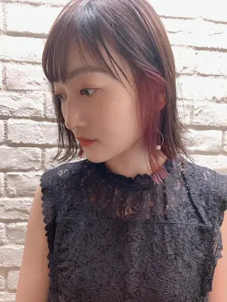 カラー なかの たくみのヘアスタイル