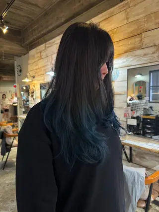 ロング カラー クキノケイカ /暖色カラーのヘアスタイル