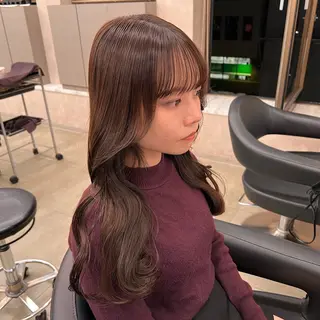 ロング カラー 💖札幌カラー 指名No.1💖玲奈のヘアスタイル