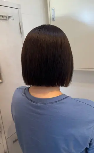 ショート 艶カラー 🩵NATSUKIのヘアスタイル