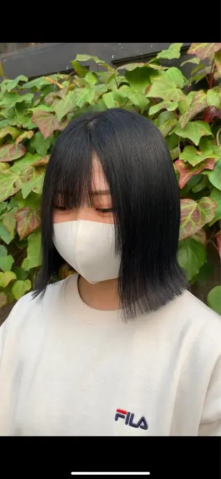 ミディアム カラー れい🫧 ハイトーン特化のヘアスタイル