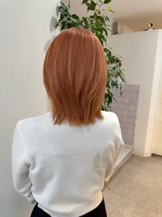 ミディアム ＡＯ所属・艶髪縮毛矯正 🫧🦋/YUINAのヘアスタイル