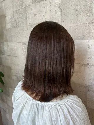 ミディアム カラー 北島 遥香🫧インナ ー /ベージュカラーのヘアスタイル