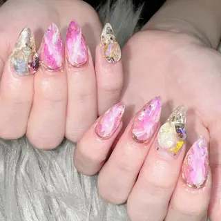 ネイル Feel ‪‪☺︎‬Yuriaのネイルデザイン