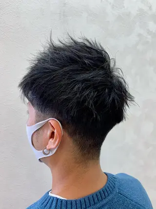 ショート メンズ 加藤 遥花のヘアスタイル
