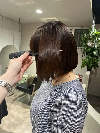 yuumi/大濠🪷 顔周り/ハイトーンのヘアスタイル