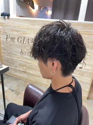 ショート メンズ 🌞メンズパーマ ONOE💈のヘアスタイル