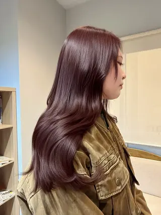 セミロング nun所属・イトノ リュウのヘアスタイル