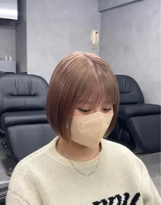 ショート カラー パーマ ヘアアレンジ メンズ キッズ ネイル マツエク・マツパ アイブロウ 大人スタイル 太田のヘアスタイル