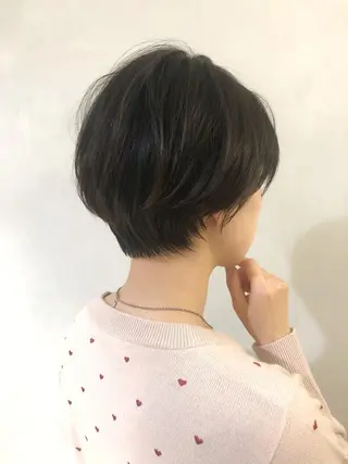 ショート カラー 徳本 駿太のヘアスタイル