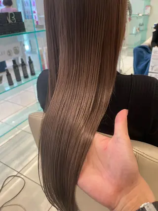 ロング カラー MODE K´s eau髪質改善特化のヘアスタイル