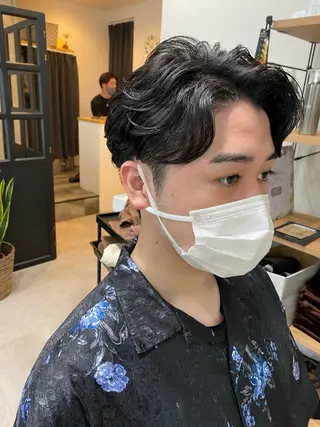 パーマ メンズ 似合う髪型が 分からない方へのヘアスタイル