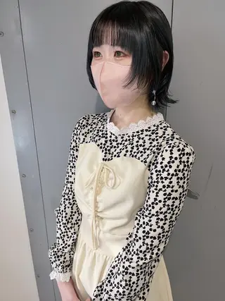 ショート カラー ヘアアレンジ 🤍清楚系 韓国レイヤー🤍拓朗のヘアスタイル