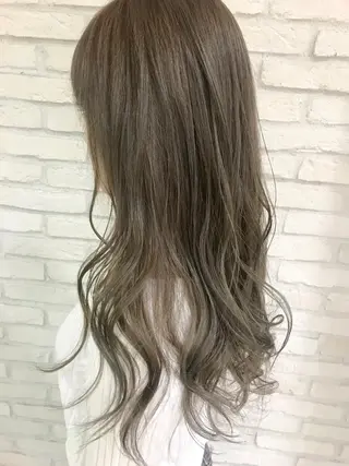 ロング カラー 横浜🍒ルーツカラー エクステ/RIEのヘアスタイル