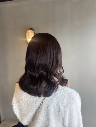 セミロング 🎀韓国レイヤー/透 明感カラー/airiのヘアスタイル