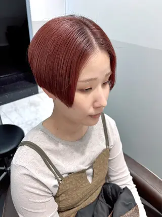 ショート カラー Mina Akiyamaのヘアスタイル