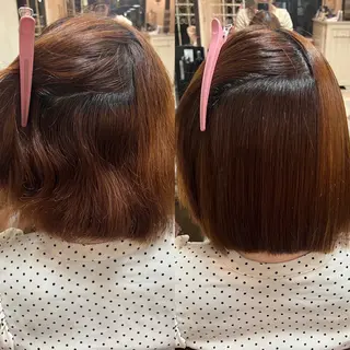 ミディアム YUU Belle 新宿のヘアスタイル