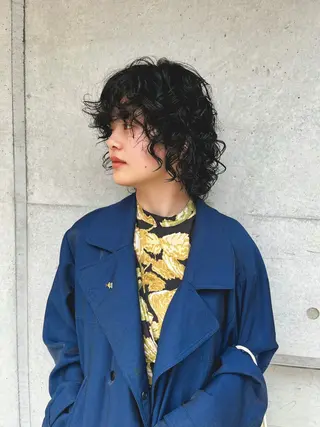ショート パーマ ボブとパーマの達人 /美容室難民の方是非のヘアスタイル
