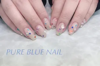 ネイル PURE BLUE NAILのネイルデザイン