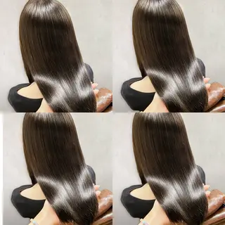 ロング センター南　髪質改善 大引　優のヘアスタイル