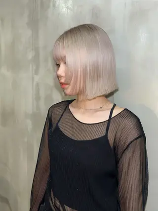 ショート カラー qpula クプラのヘアスタイル