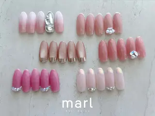 ネイル marl natsukiのネイルデザイン