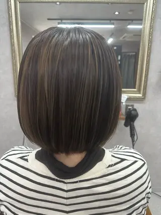 ショート カラー Lien 深井店のヘアスタイル